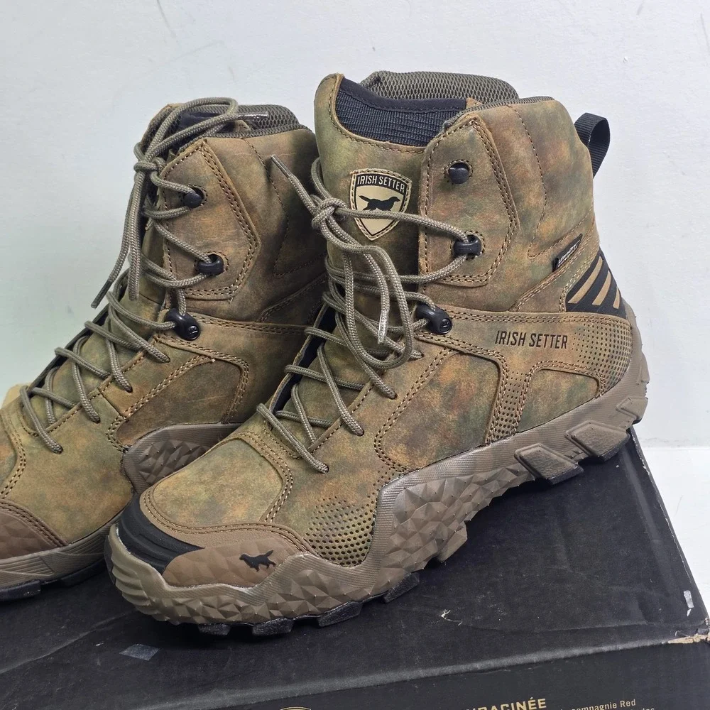 Irish Setter VaprTrek 2815 Red Wing Shoes Men's 10.5 D Camo Hunting Boots 8
